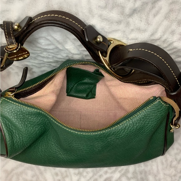Dooney & Bourke Pebbled Leather Hobo Shoulder Bag - Picture 13 of 15